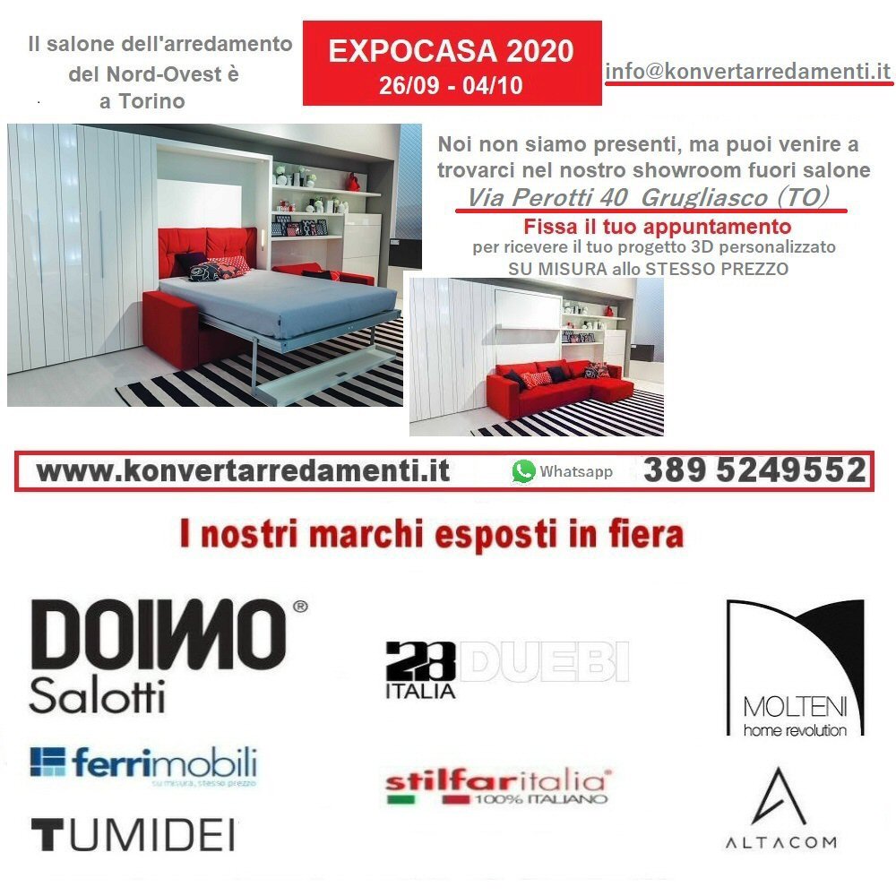 Expocasa 2020: Il salone dell'arredamento di Torino