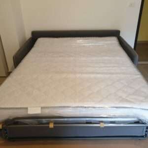 OUTLET Divano letto trasformabile con materasso H.16cm Mod. GLORIA
