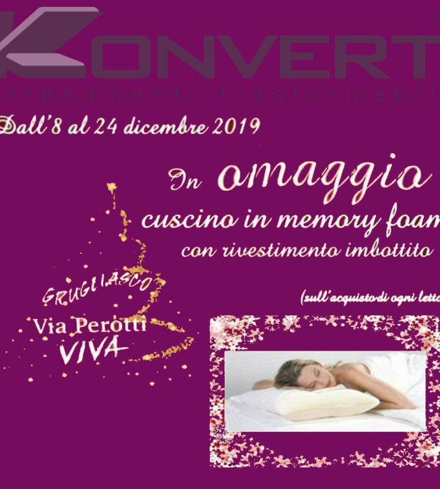 Acquista il tuo letto a scomparsa e la cameretta con omaggio a Torino! Scopri le offerte di Natale 2019 Konvert Arredamenti Trasformabili